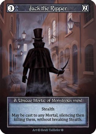 Jack the Ripper (Foil) - Gothic Foil