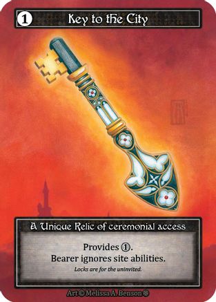 Key to the City (Foil) - Gothic Foil