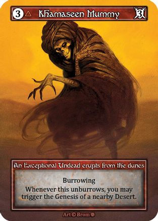 Khamaseen Mummy (Foil) - Gothic Foil