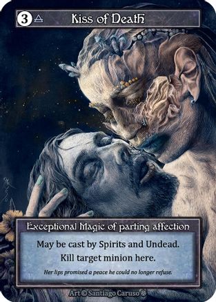 Kiss of Death (Foil) - Gothic Foil