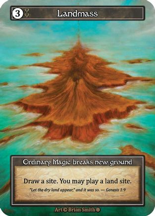 Landmass (Foil) - Gothic Foil