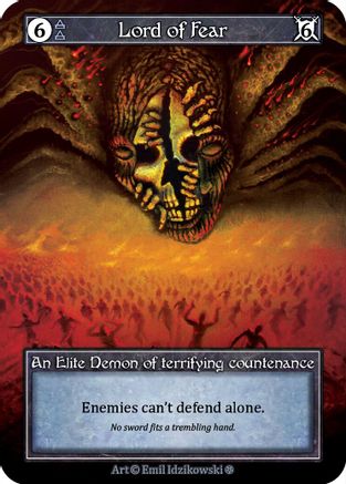 Lord of Fear (Foil) - Gothic Foil