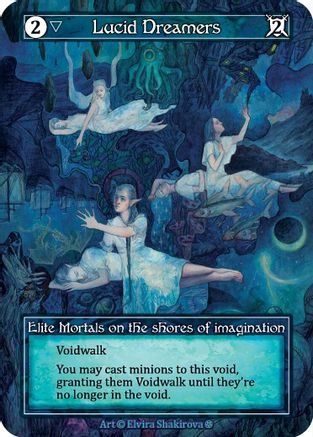 Lucid Dreamers (Foil) - Gothic Foil