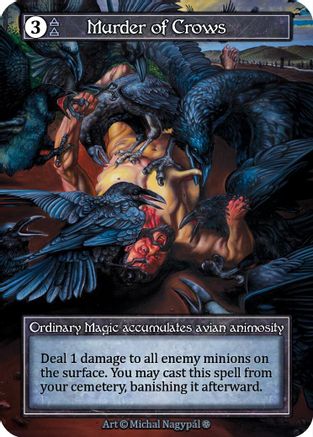 Murder of Crows (Foil) - Gothic Foil