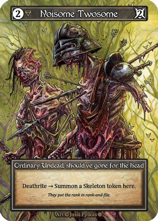 Noisome Twosome (Foil) - Gothic Foil