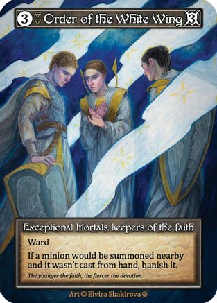 Order of the White Wing (Foil) - Gothic Foil