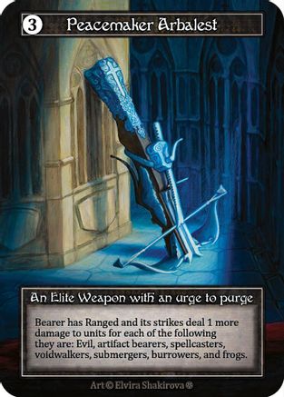 Peacemaker Arbalest (Foil) - Gothic Foil