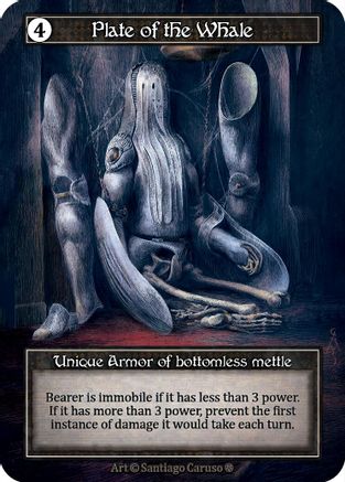 Plate of the Whale (Foil) - Gothic Foil