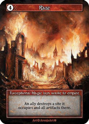 Raze (Foil) - Gothic Foil
