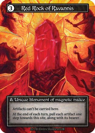 Red Rock of Ravannis (Foil) - Gothic Foil