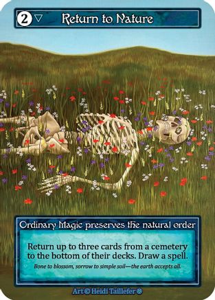 Return to Nature (Foil) - Gothic Foil