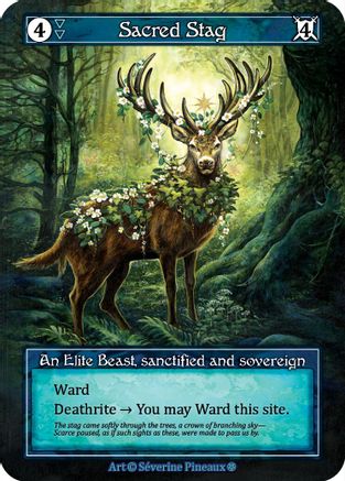 Sacred Stag (Foil) - Gothic Foil