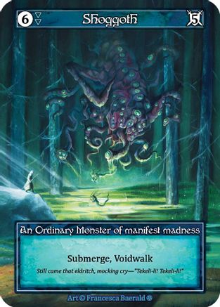 Shoggoth (Foil) - Gothic Foil