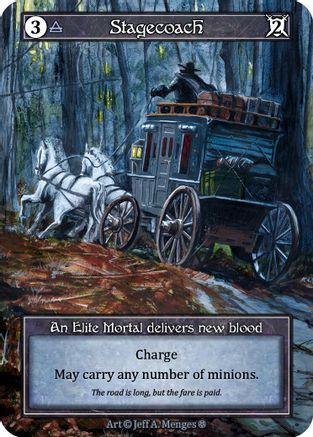 Stagecoach (Foil) - Gothic Foil