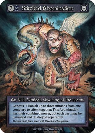Stitched Abomination - Gothic