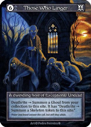 Those Who Linger (Foil) - Gothic Foil
