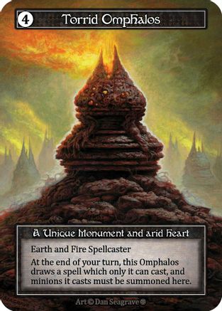 Torrid Omphalos (Foil) - Gothic Foil