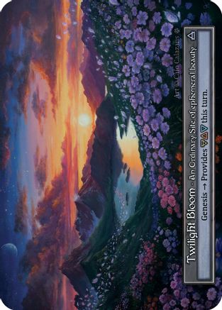 Twilight Bloom (Foil) - Gothic Foil