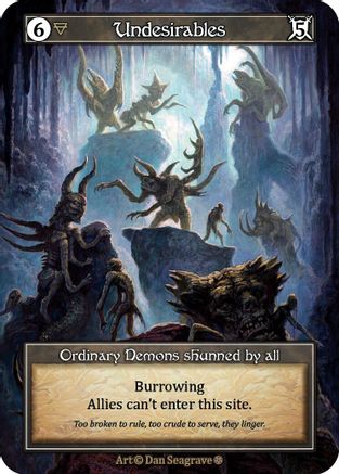 Undesirables (Foil) - Gothic Foil