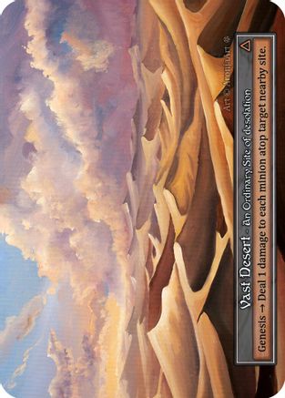 Vast Desert (Foil) - Gothic Foil