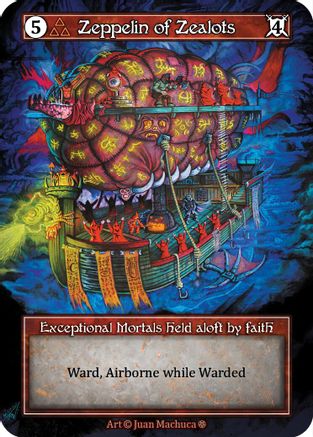 Zeppelin of Zealots (Foil) - Gothic Foil