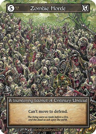 Zombie Horde (Foil) - Gothic Foil