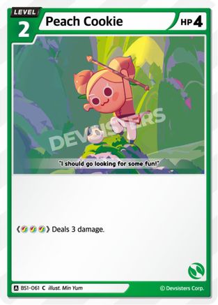 Peach Cookie