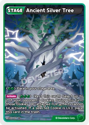 Ancient Silver Tree