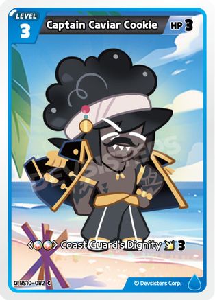 Captain Caviar Cookie