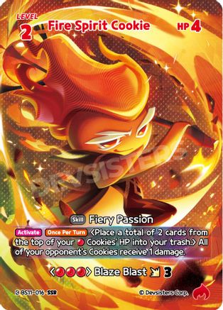 Fire Spirit Cookie (SSR)