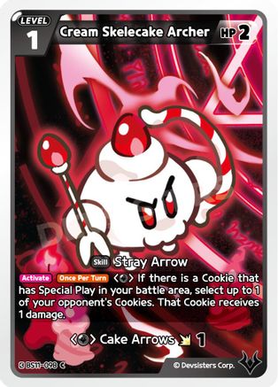 Cream Skelecake Archer