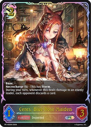 Ceres, Blue Rose Maiden - PR-402EN