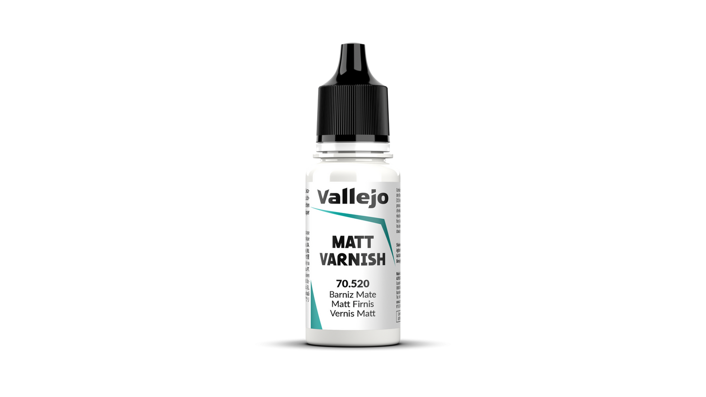 Vallejo Permanent Matt Varnish - 18 ml