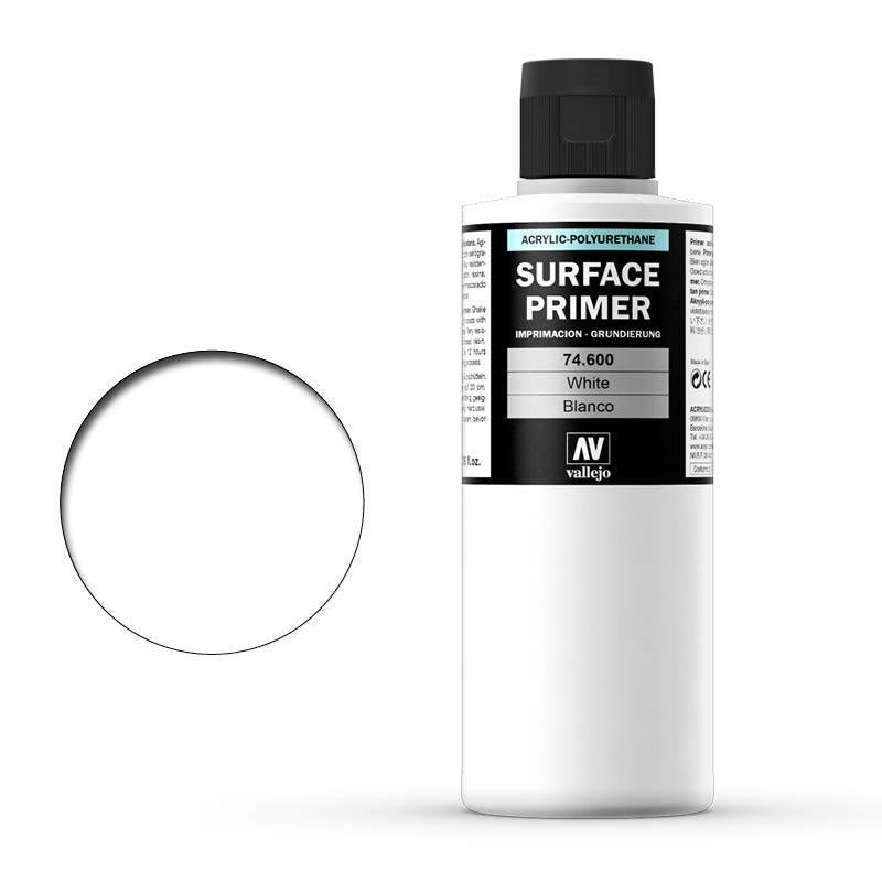 Vallejo - Surface Primer - White 200 ml