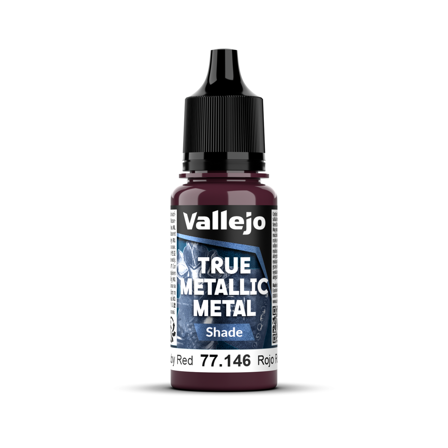 Vallejo True Metallic Metal: Shade - Ruby Red 18 ml