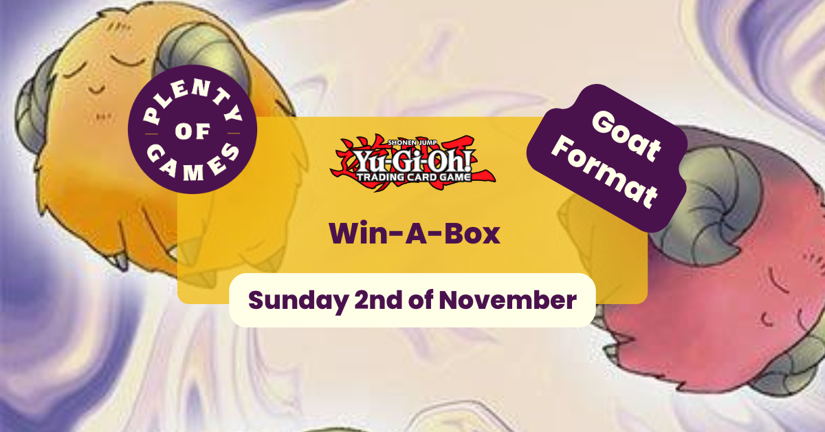 Yu-Gi-Oh! GOAT Format Win-A-Box