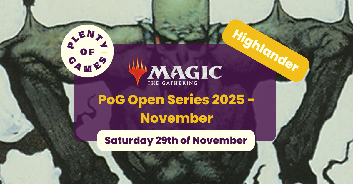 PoG Highlander Open Series 2025 - November