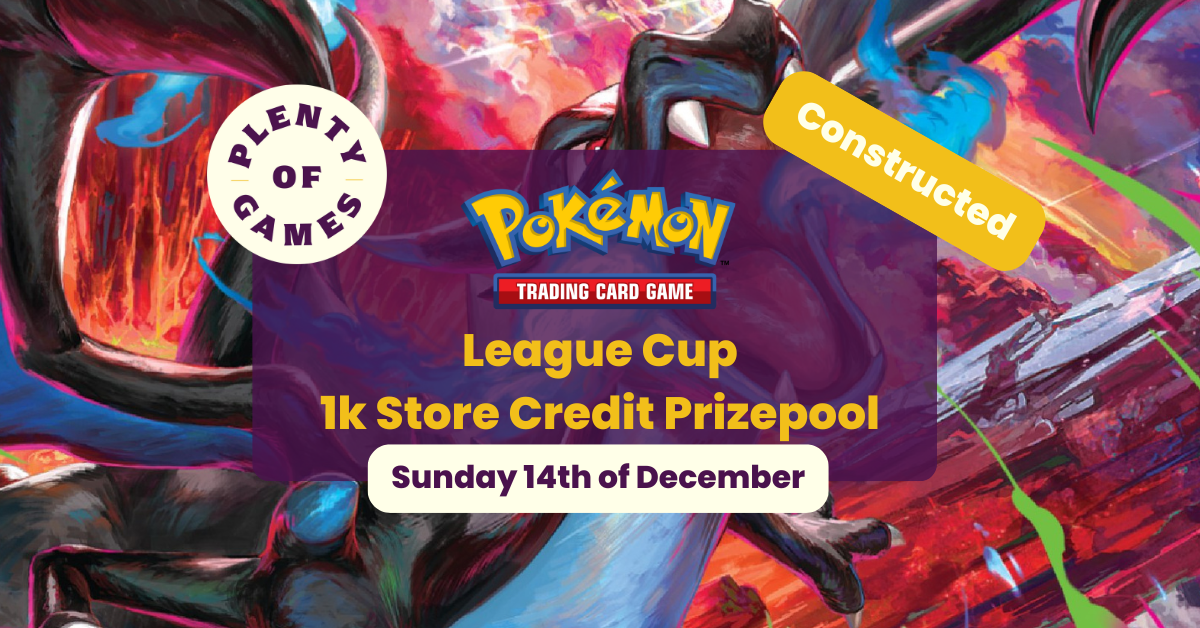 Pokemon League Cup - 1k Store Credit Prizepool
