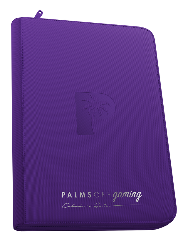 Collector's Series TOP LOADER Zip Binder - Purple