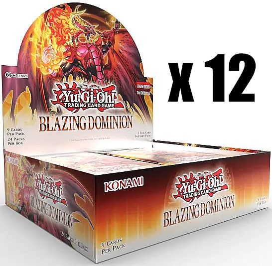 (PRE ORDER) Yu-Gi-Oh! Blazing Dominion Booster CASE