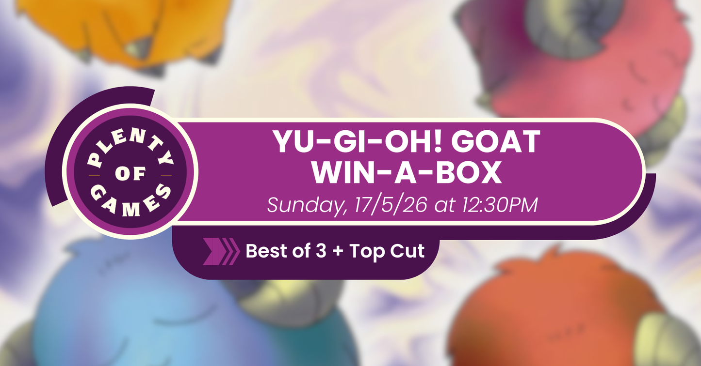 Yu-Gi-Oh! GOAT Format Win-A-Box