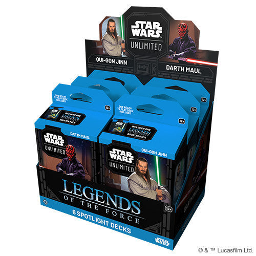 Star Wars Unlimited - Legends of the Force Spotlight Deck