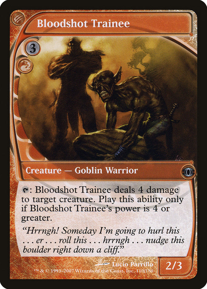 Bloodshot Trainee [Future Sight] Foil