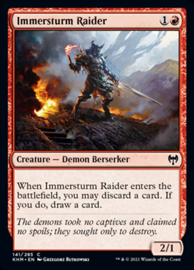 Immersturm Raider [Kaldheim] Foil