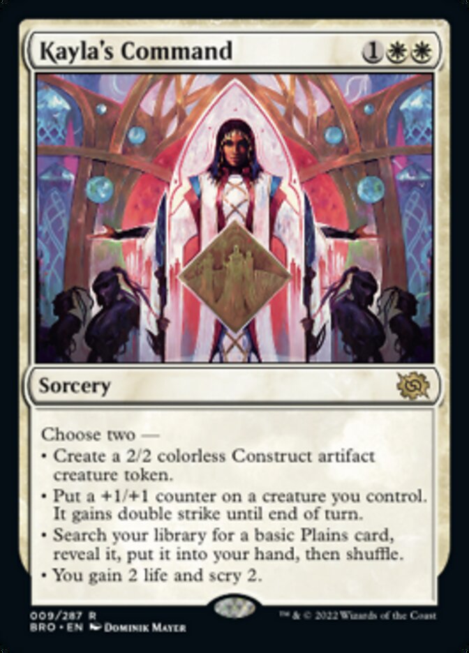 Kayla's Command [The Brothers' War] Foil