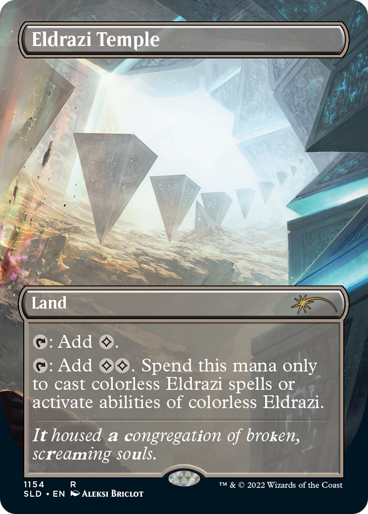 Eldrazi Temple (Borderless) [Secret Lair Drop Series] Foil
