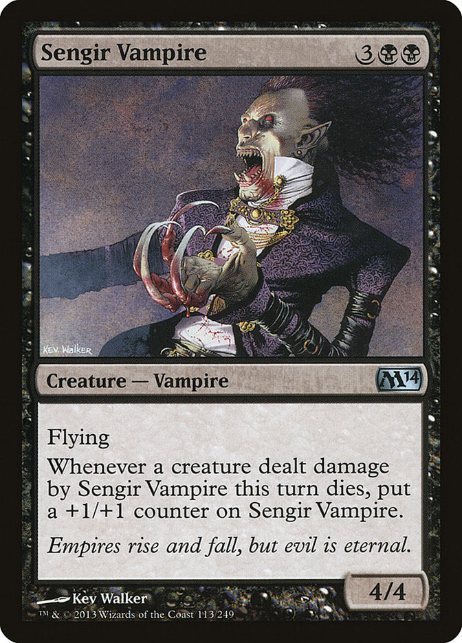 Sengir Vampire [Magic 2014] Foil