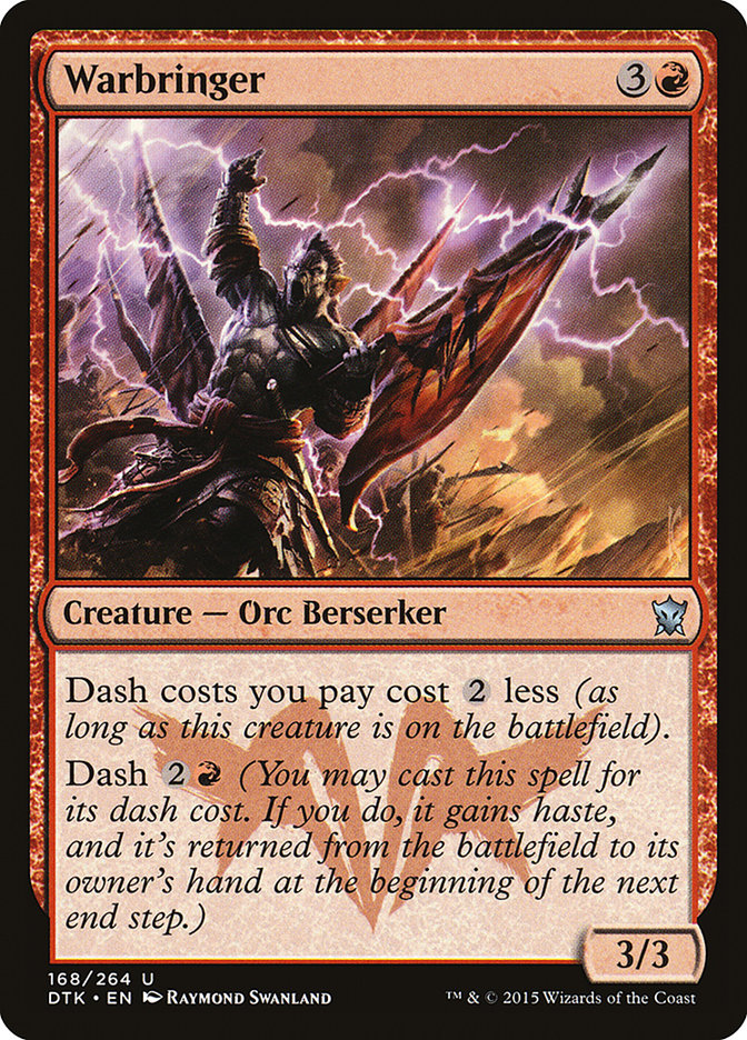 Warbringer [Dragons of Tarkir] Foil