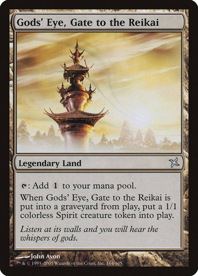 Gods' Eye, Gate to the Reikai [Betrayers of Kamigawa] Foil
