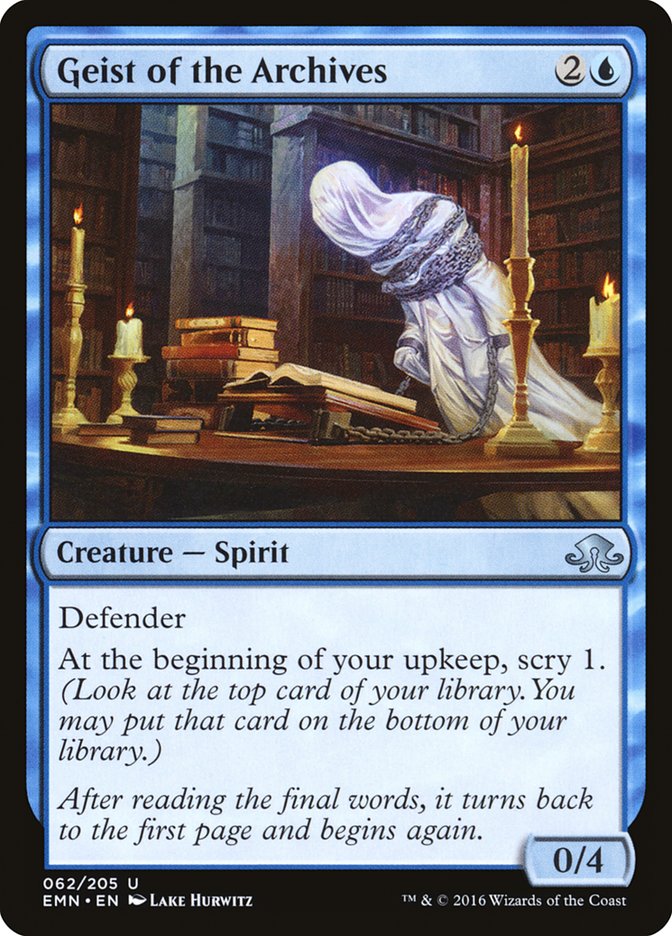 Geist of the Archives [Eldritch Moon] Foil